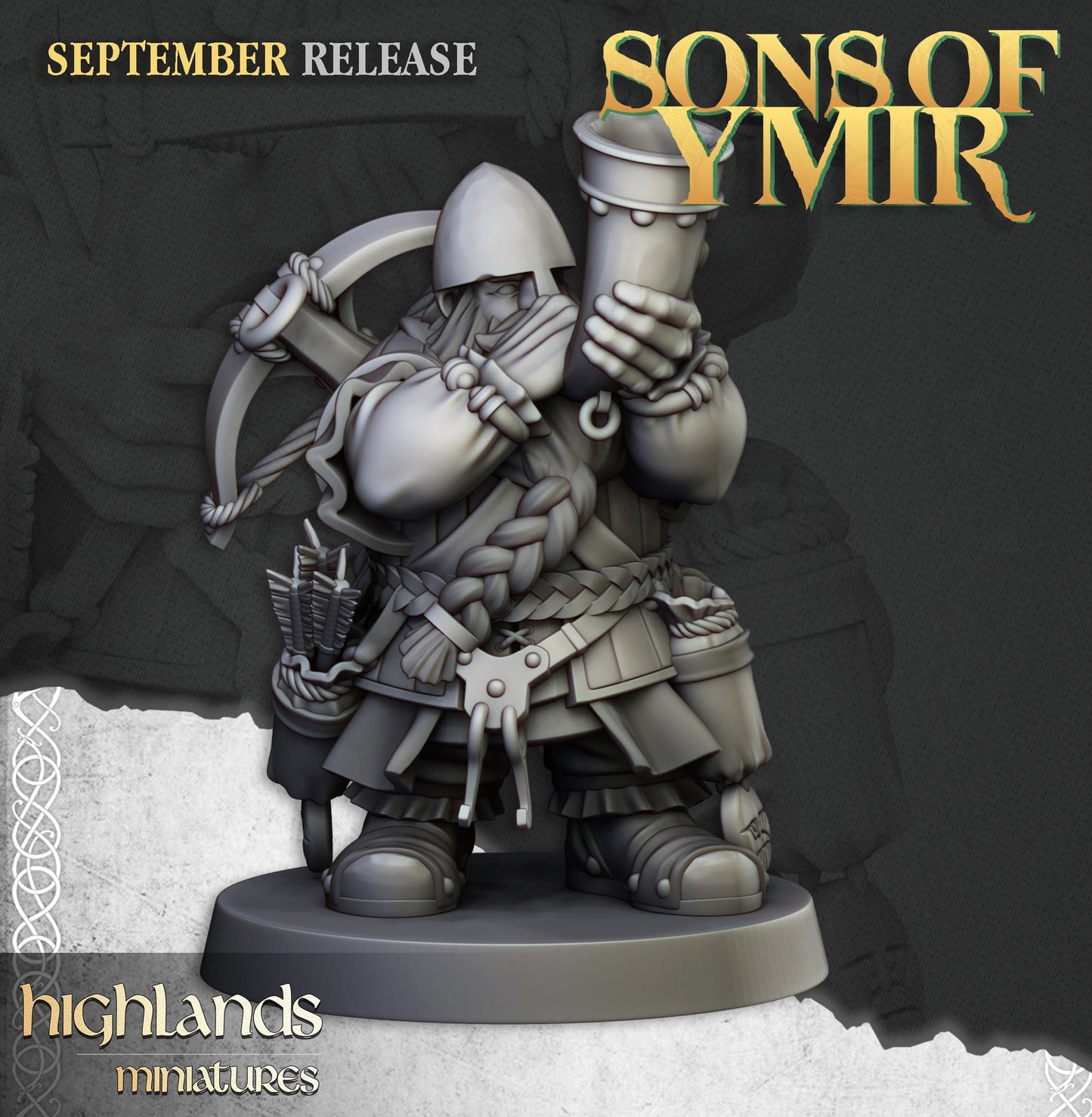 Dwarf Crossbowmen Unit by Highland Miniatures