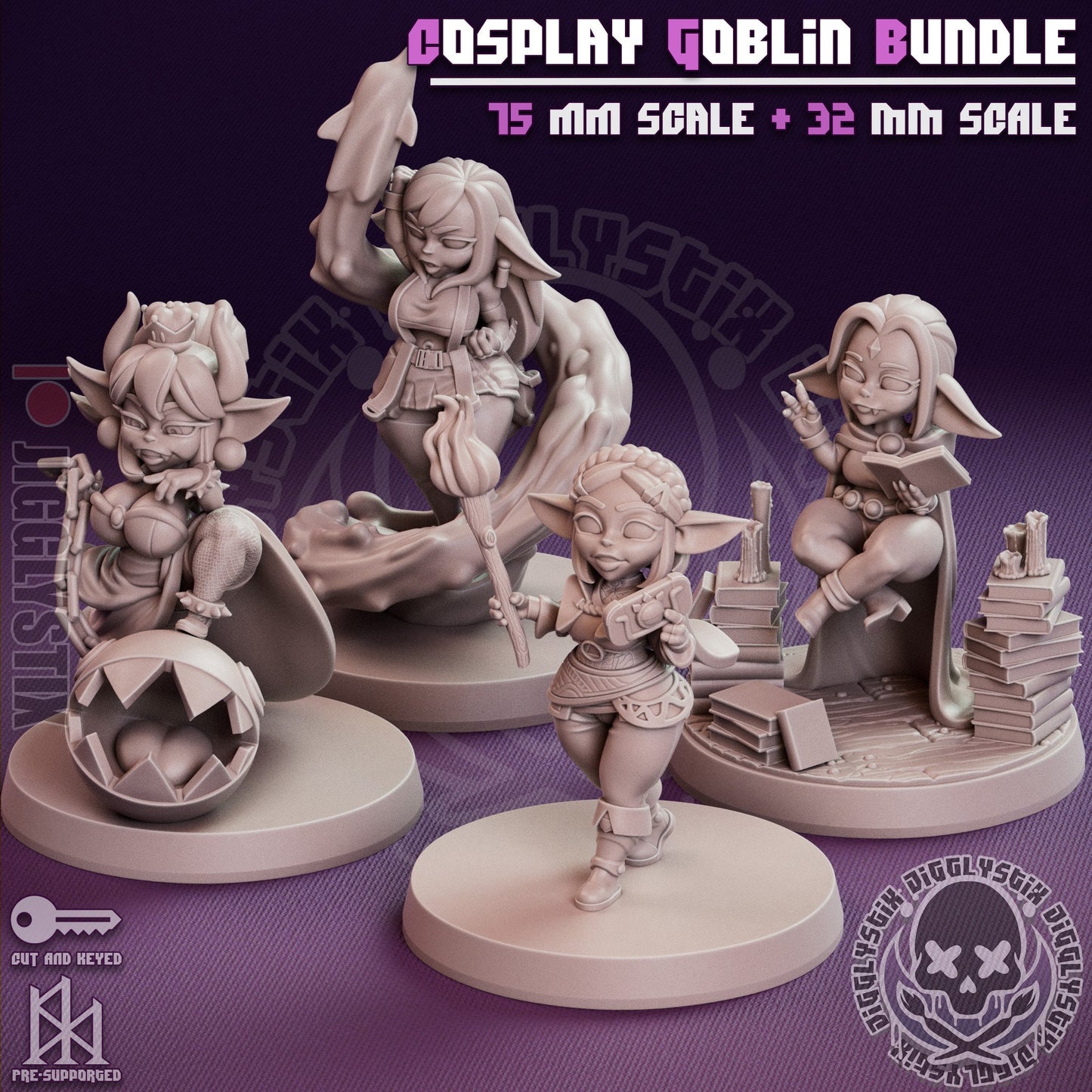 Cosplay Goblins by Jigglystix Pin Up Factory