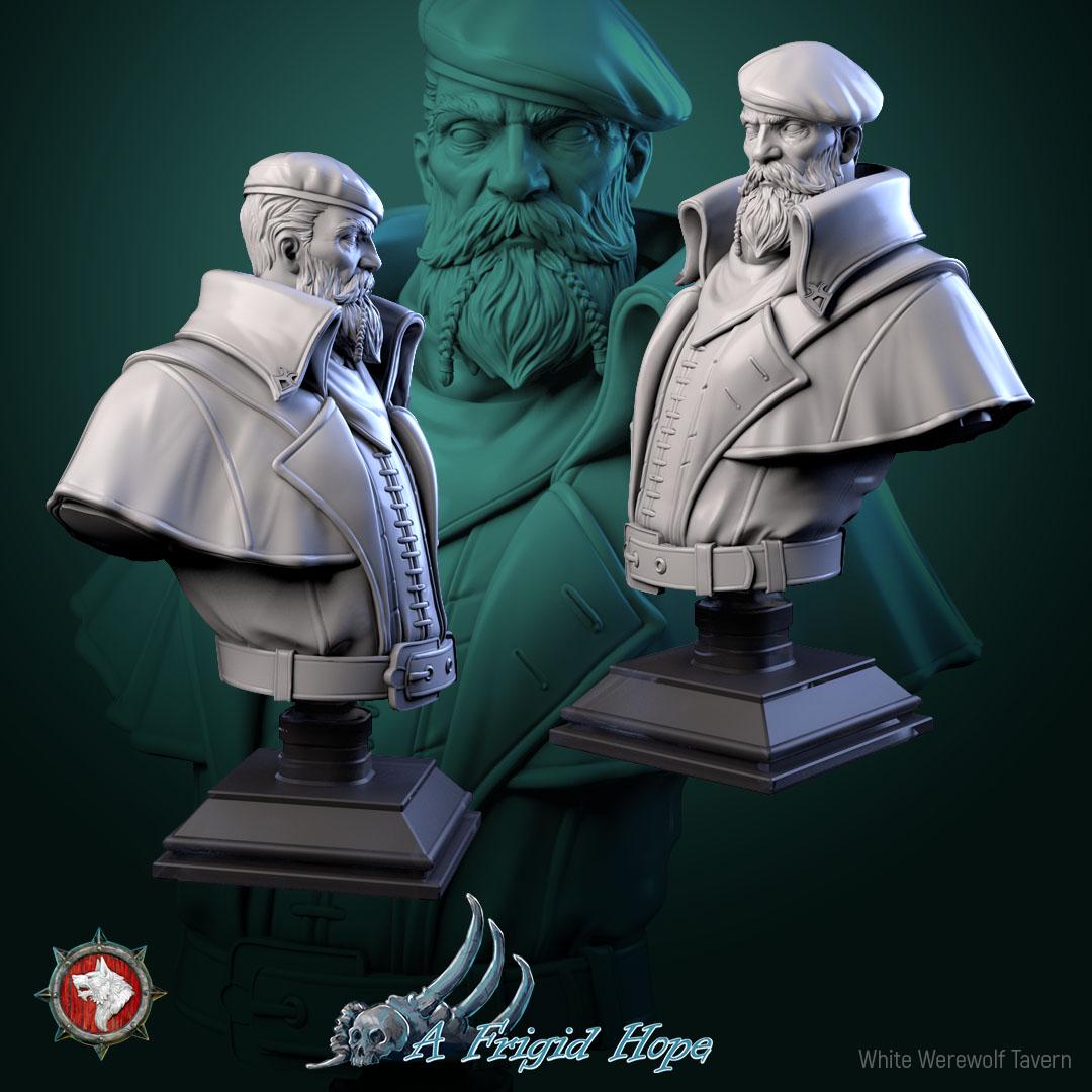 Valkor, The Stormbreaker from "A Frigid Hope" by White Werewolf Tavern Miniatures