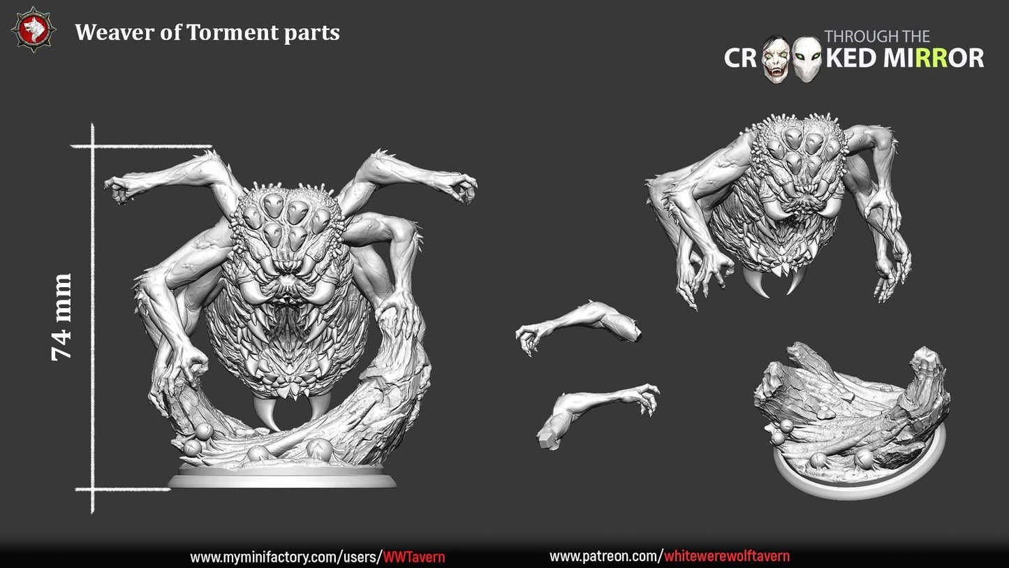 Skittering Shadows from "Through the Crooked Mirror" by White Werewolf Tavern Miniatures