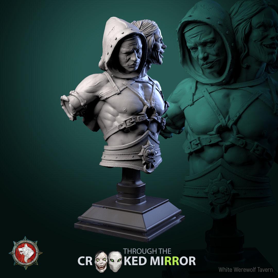 Eldrim & Drelmar from "Through the Crooked Mirror" by White Werewolf Tavern Miniatures