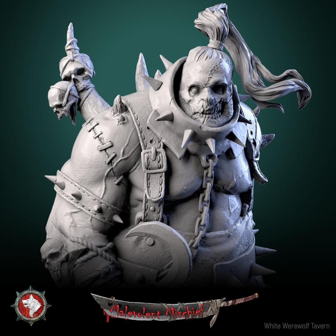 Bonesmith from "Malevolent Mischief" Werewolf Tavern Miniatures