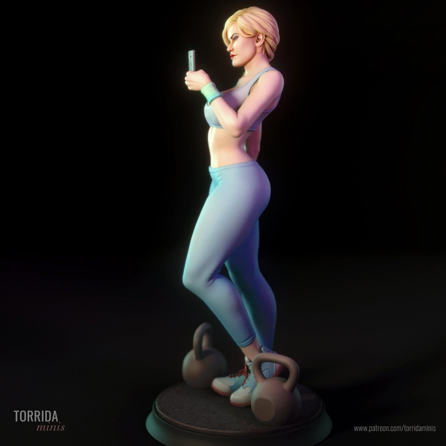 Ashley Gym Girl by Torrida Miniatures