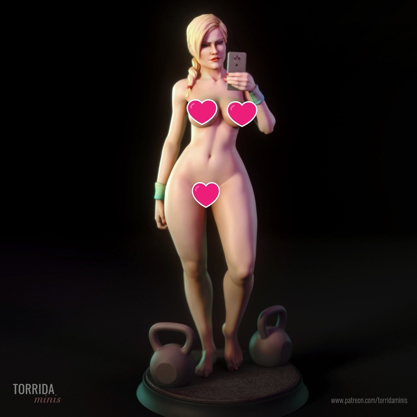 Ashley Gym Girl by Torrida Miniatures
