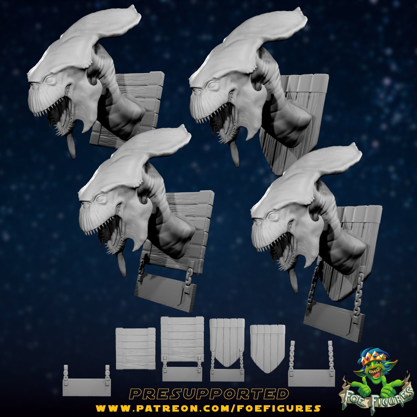Alien Trophies by Foe Figures Miniatures