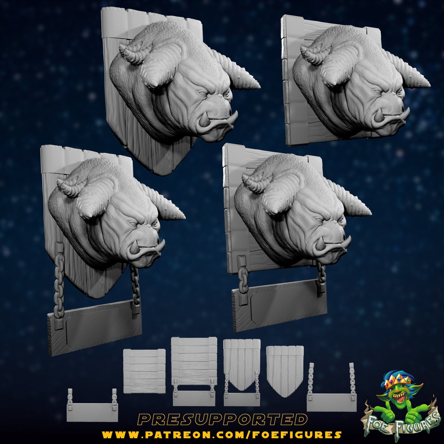 Alien Trophies by Foe Figures Miniatures