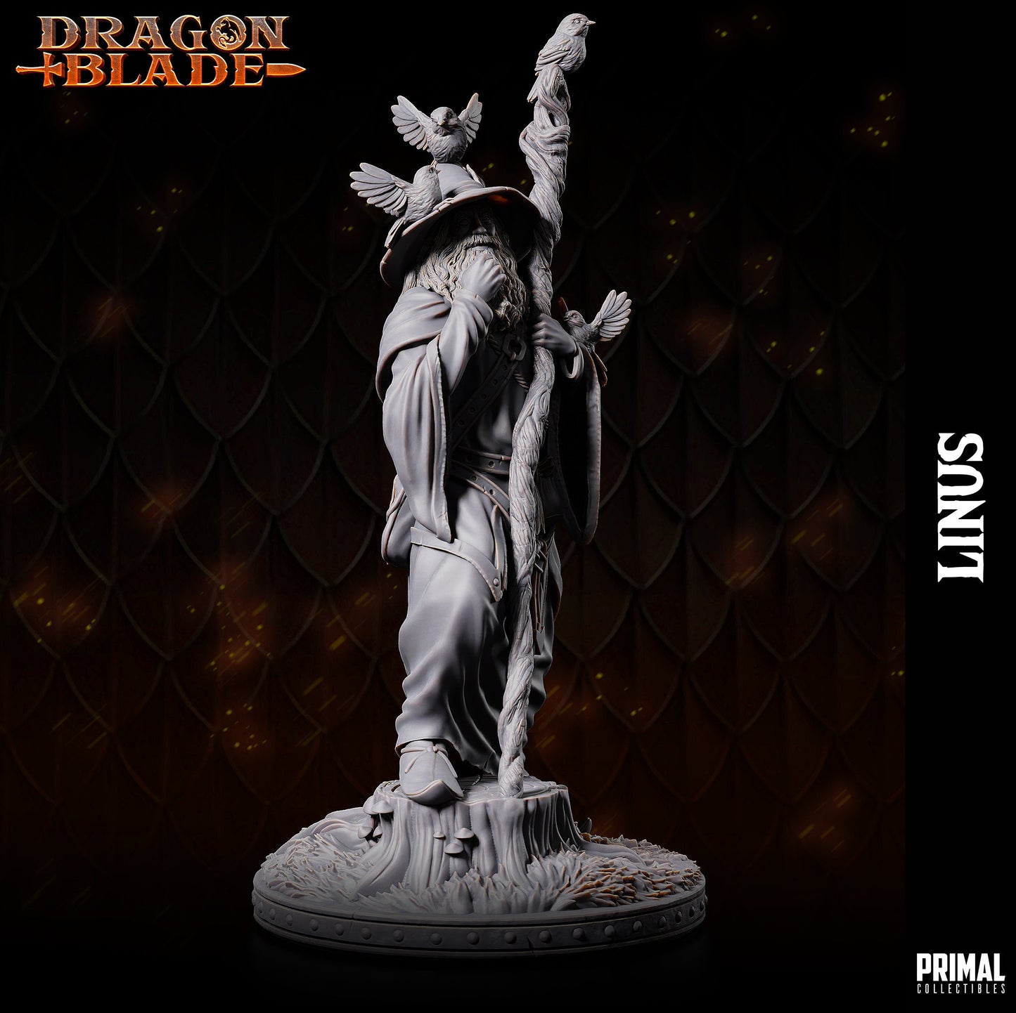 Linus the Wizard by Primal Collectibles Miniatures