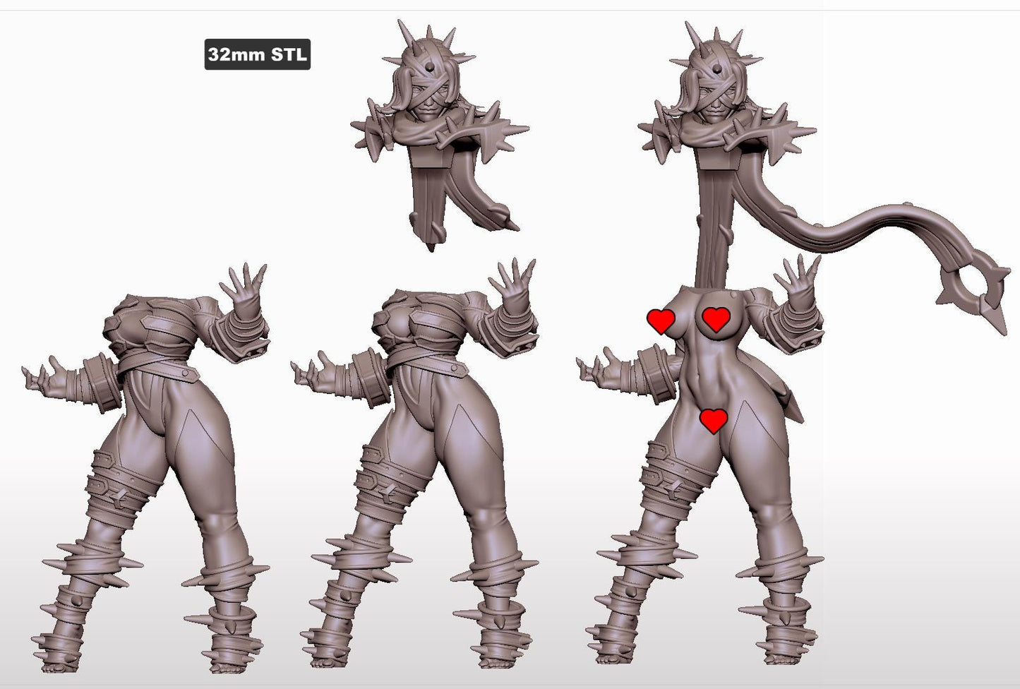 Maelixa - Super Villain by Gaz Minis