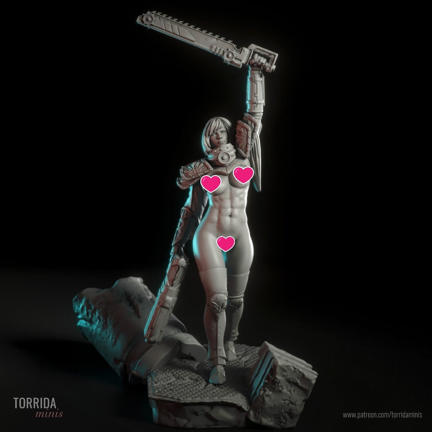 Sister of Purity Statue Model Kit by Torrida Minis Miniatures