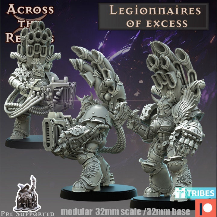 Legionaries Of Excess by Across the Realms Miniatures