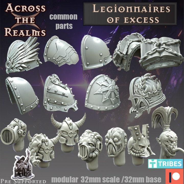 Legionaries Of Excess by Across the Realms Miniatures
