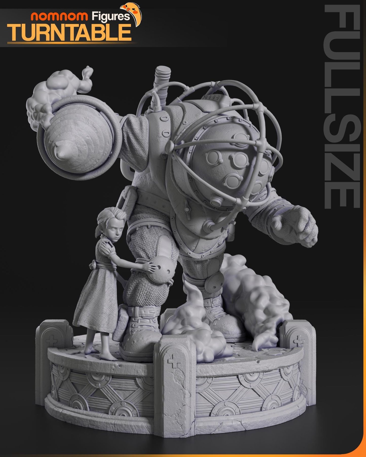 Bouncer Statue Model Kit by Nomnom Figures