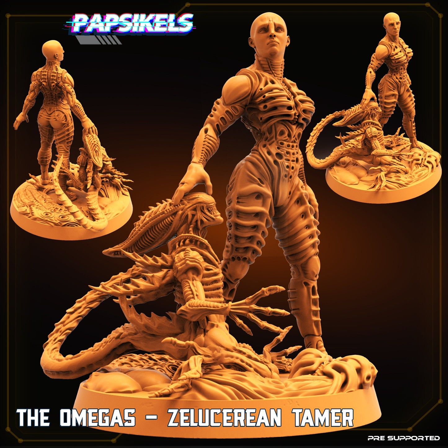 The Omegas Zelucerean Tamer by Papsikels Miniatures