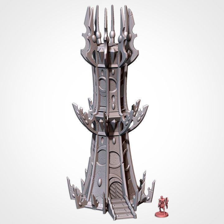Dark Elf Village by Txarli Factory Terrain