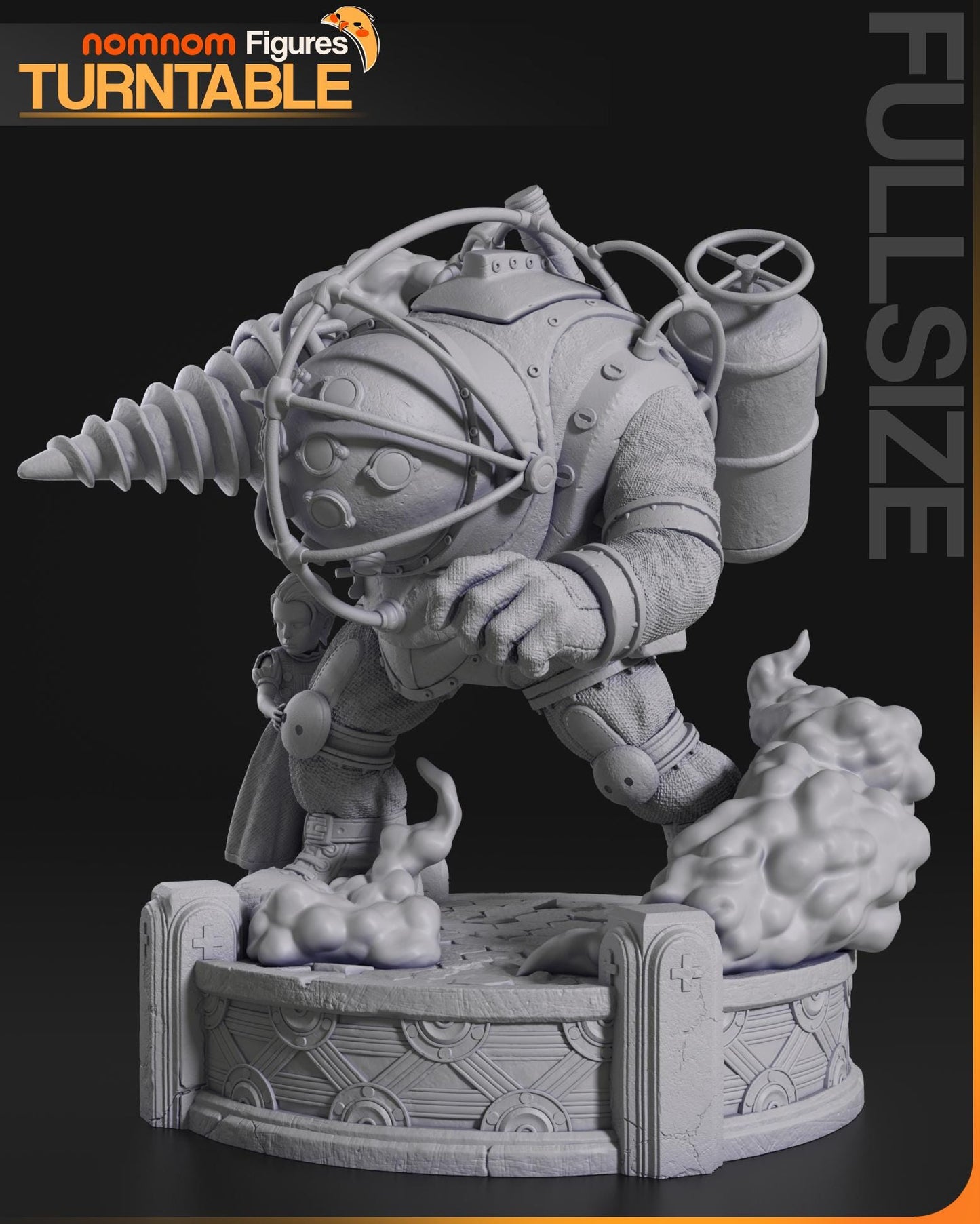 Bouncer Statue Model Kit by Nomnom Figures