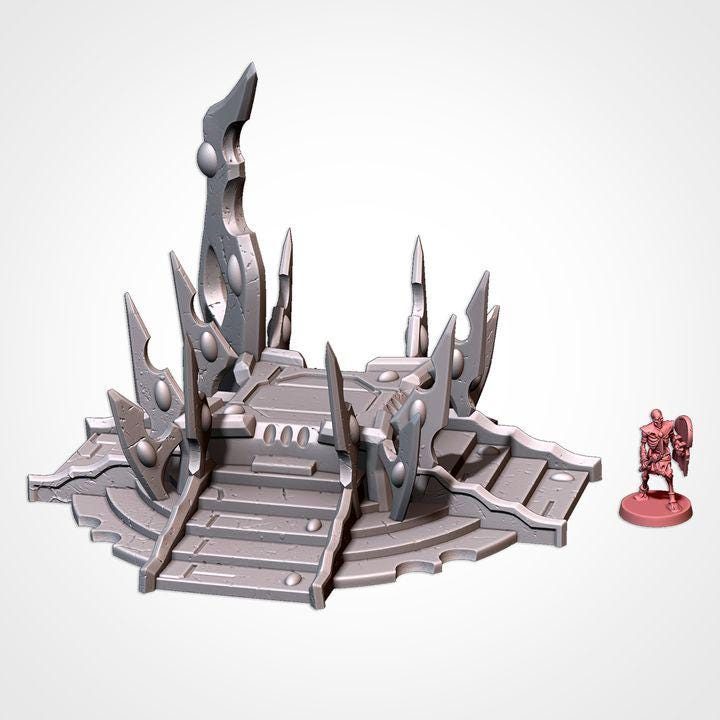 Dark Elf Village by Txarli Factory Terrain