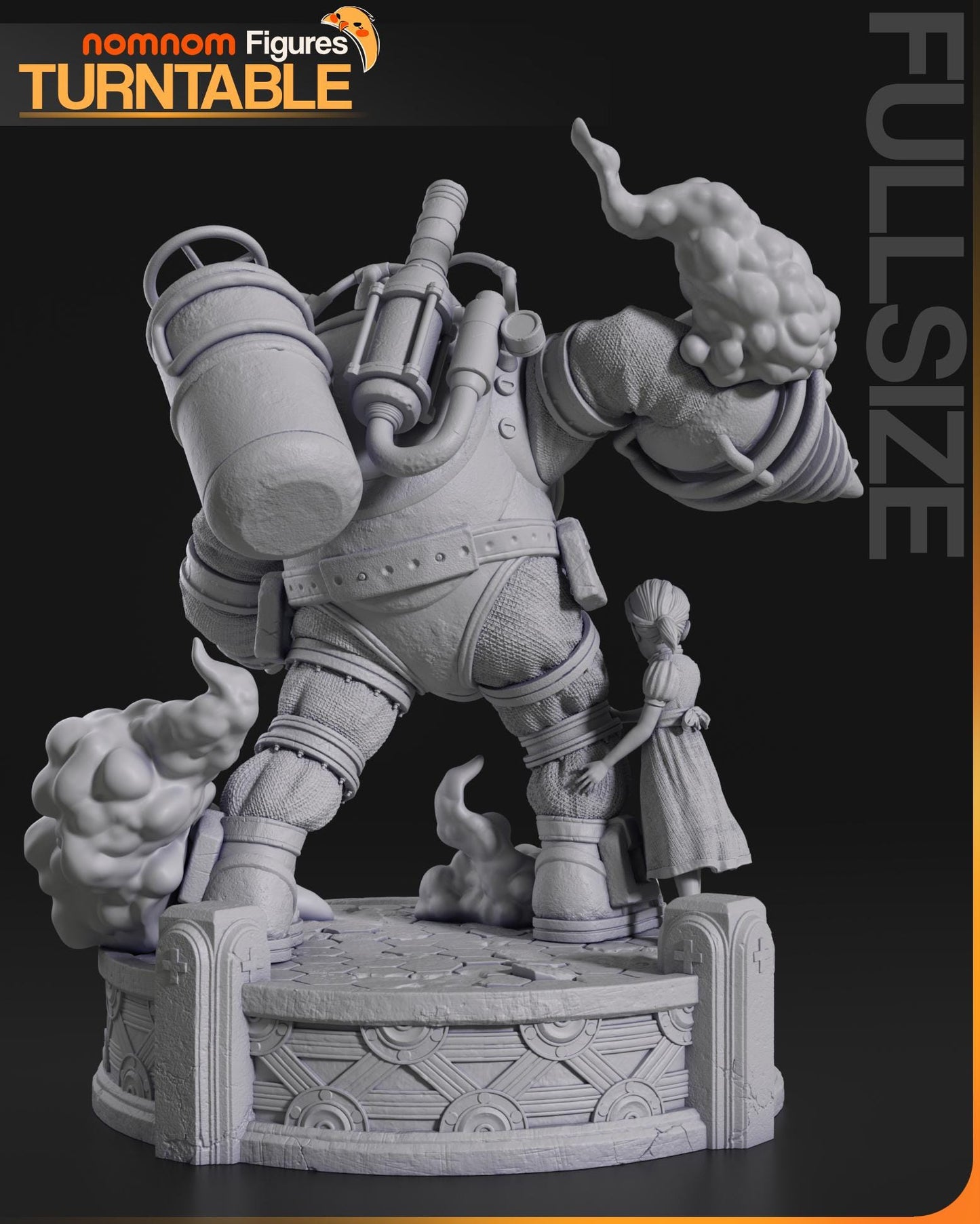 Bouncer Statue Model Kit by Nomnom Figures