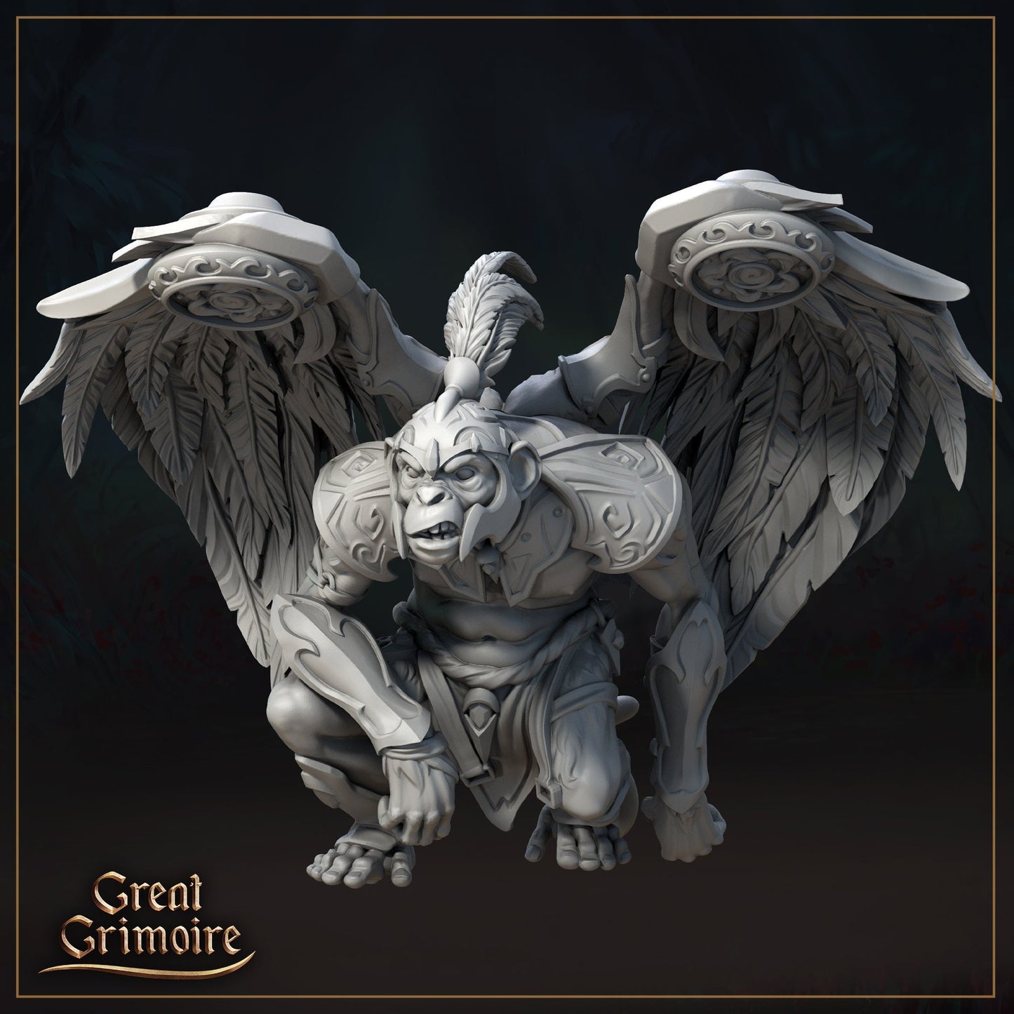 Winged Monkeys by Great Grimoire Miniatures