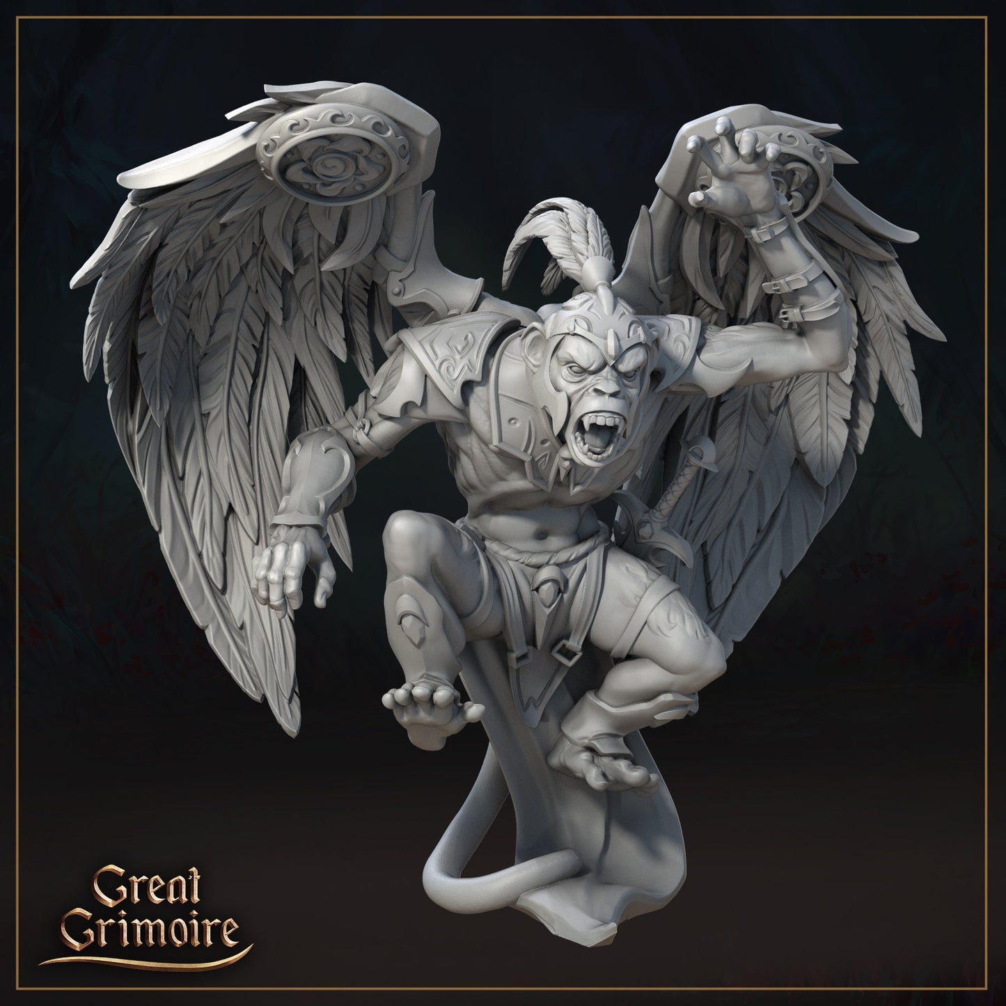Winged Monkeys by Great Grimoire Miniatures