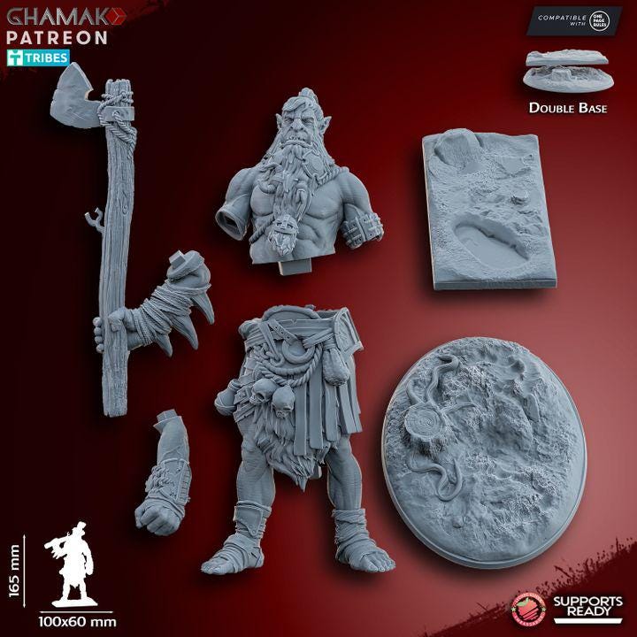 Howling Titan by Ghamak Miniatures