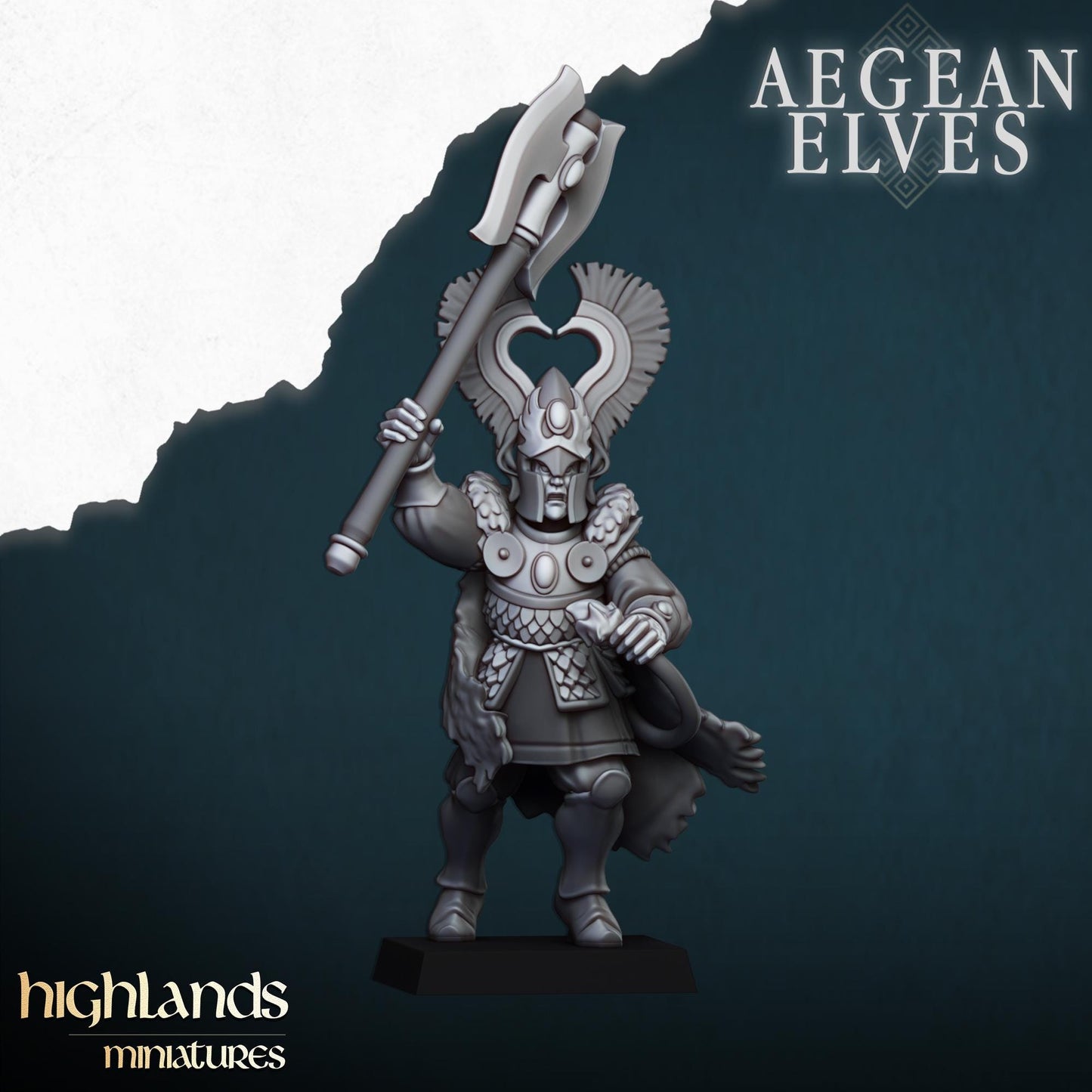 Nemean Lions Unit of Aegean Elves by Highland Miniatures