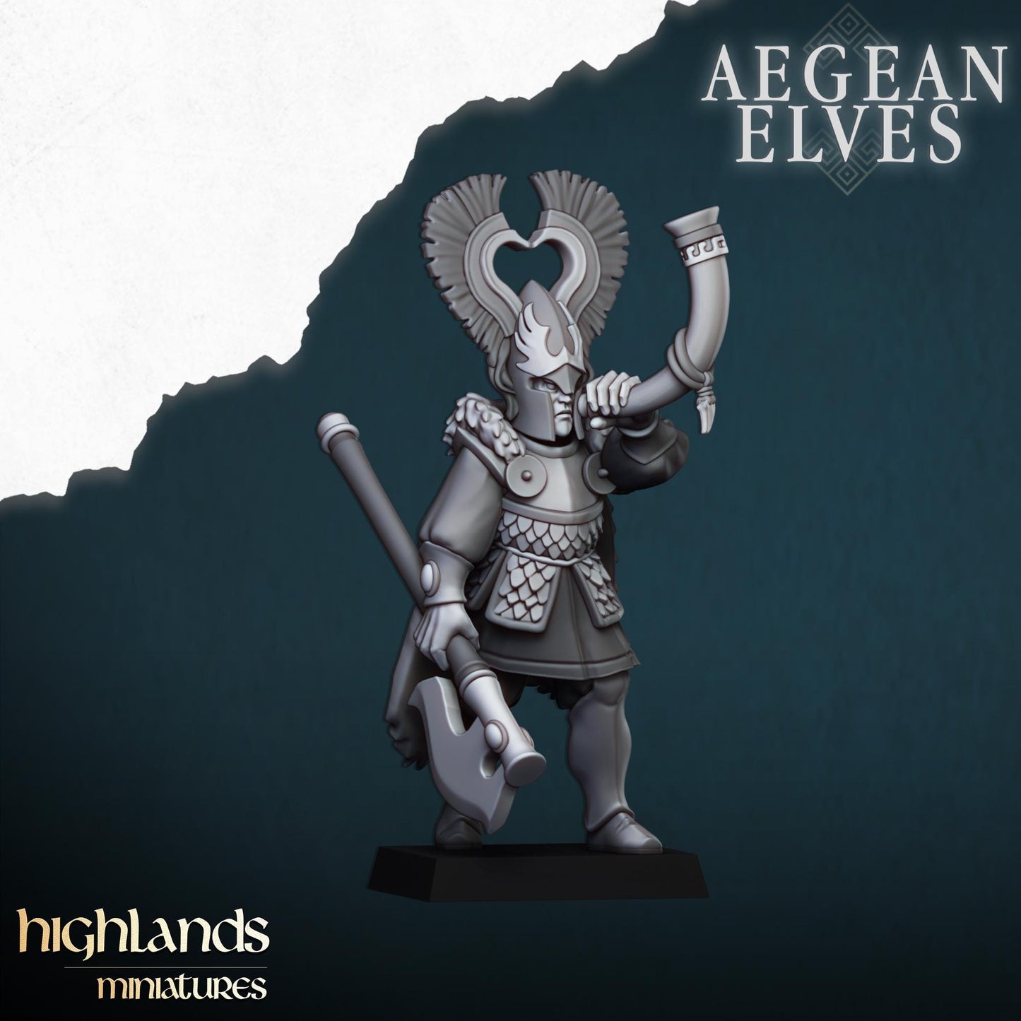 Nemean Lions Unit of Aegean Elves by Highland Miniatures