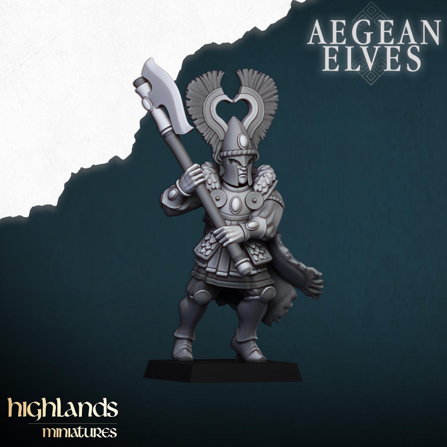 Nemean Lions Unit of Aegean Elves by Highland Miniatures