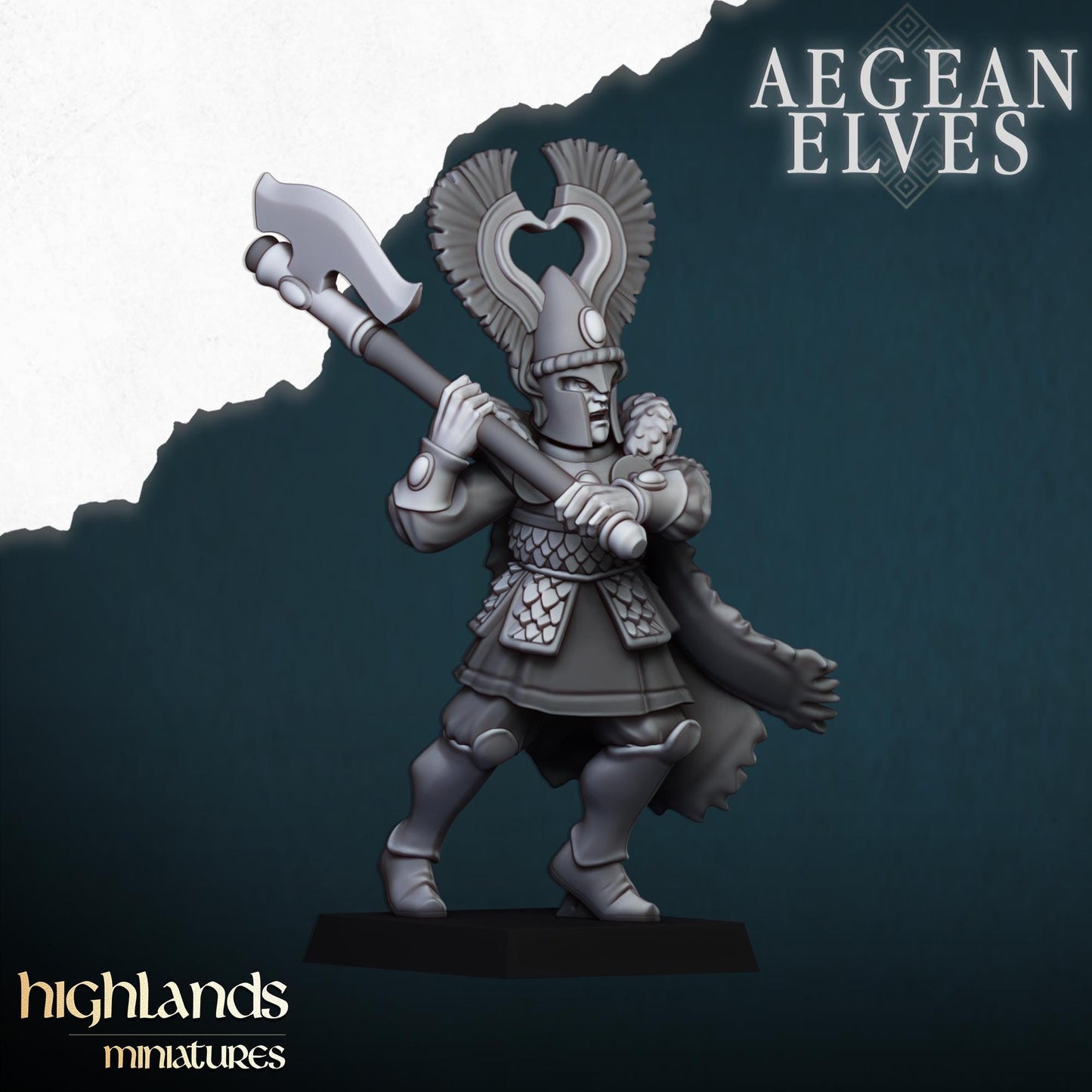 Nemean Lions Unit of Aegean Elves by Highland Miniatures