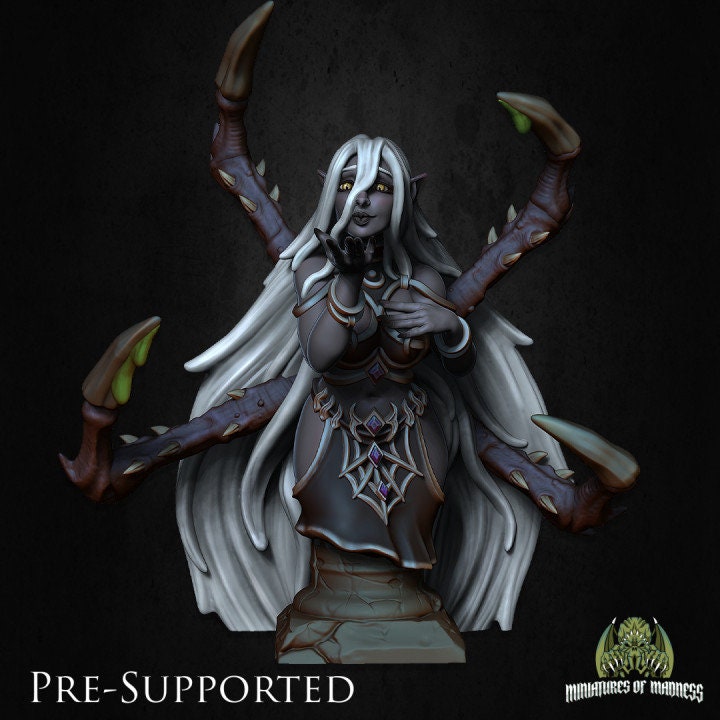 Lyandra Spider Queen by Miniatures of Madness