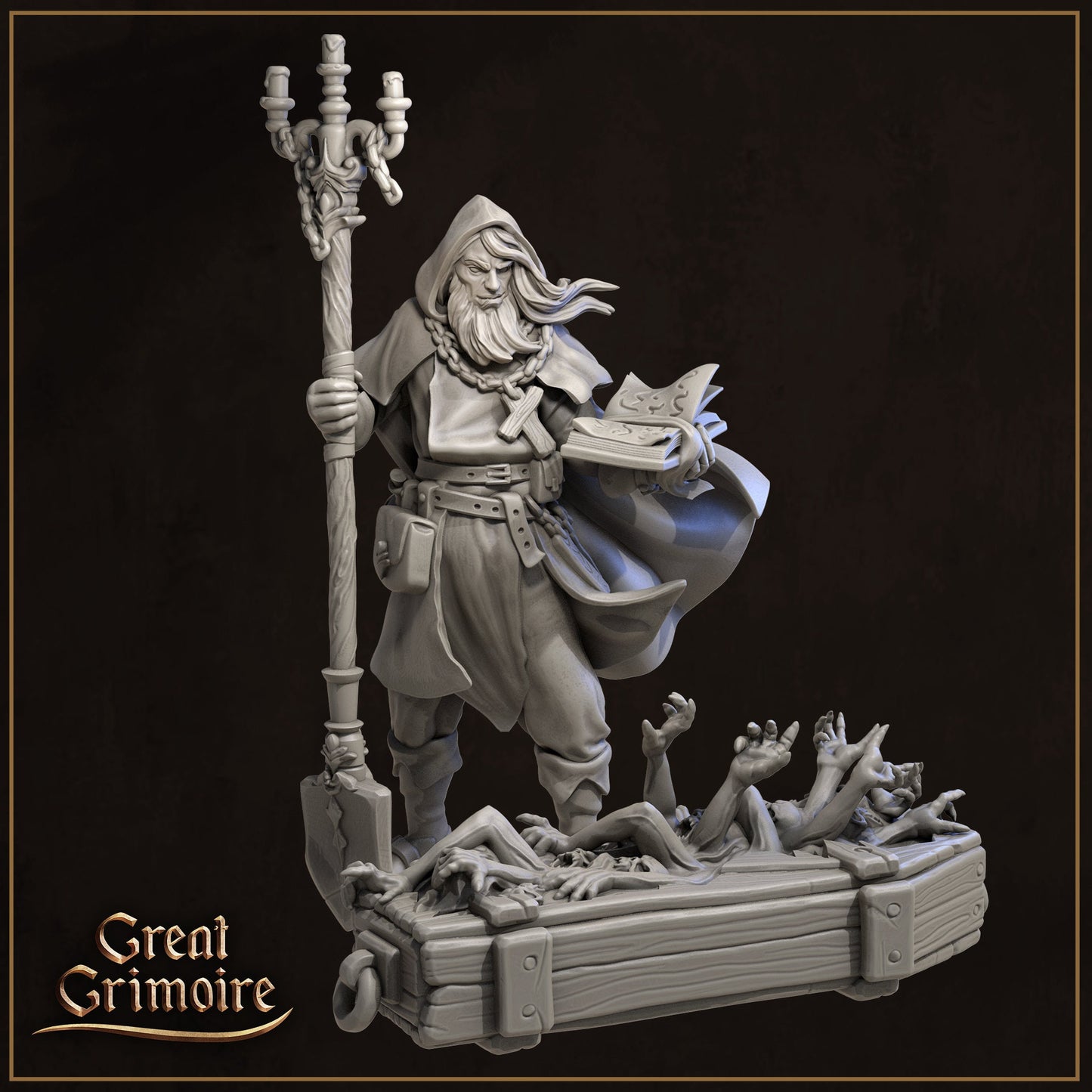 Abraham Bilingsworth from " Behind the Red Curtain" by Great Grimoire Miniatures