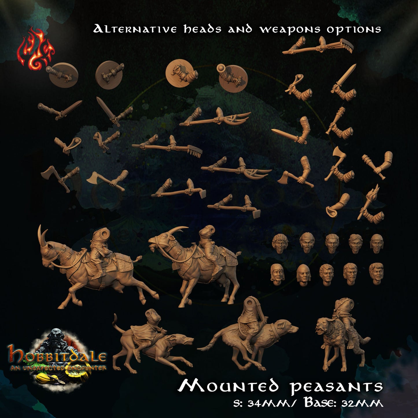 Hobbitdale Vol. 2 by Crippled God Foundry Miniatures