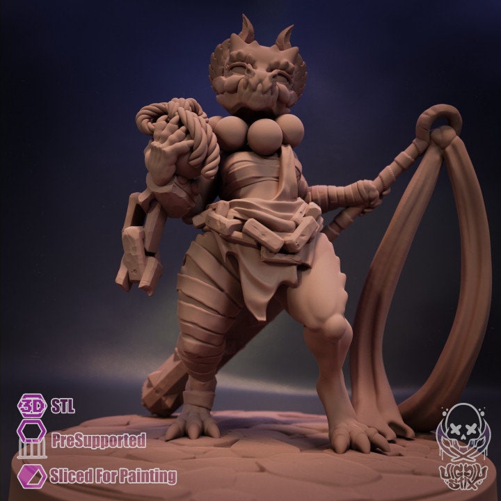Kaiju Empress Kobold by Jigglystix Pinup Factory Miniatures