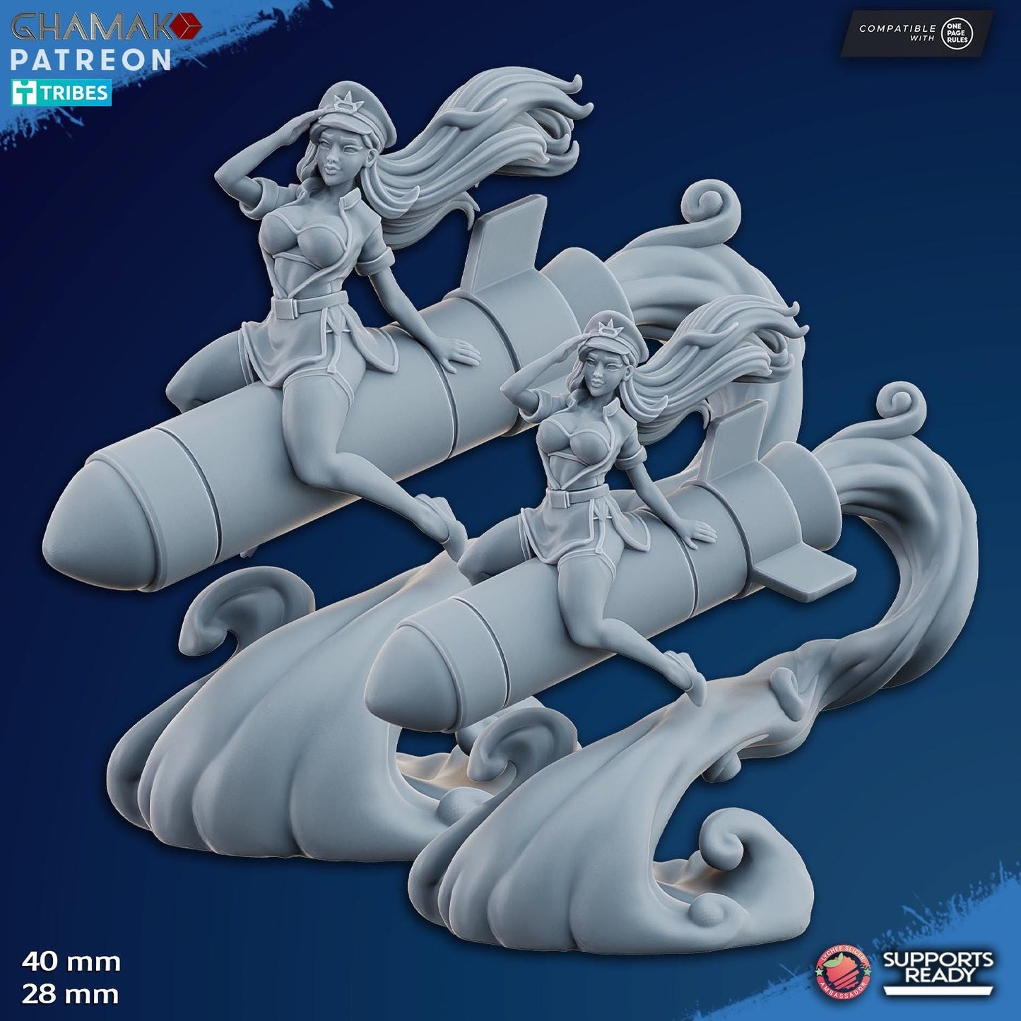 Freedom Guard Pinups by Ghamak Miniatures