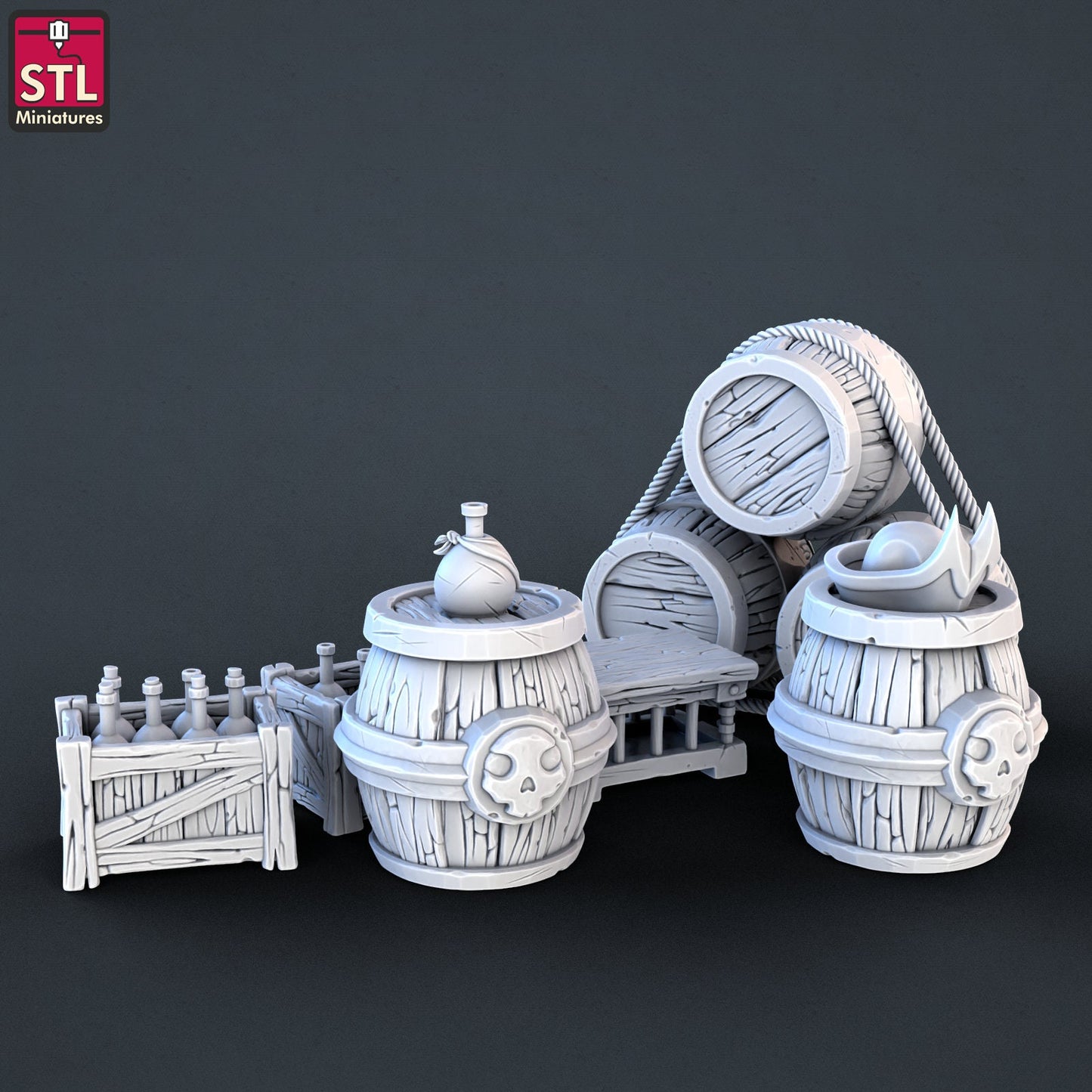 Pirate Set Vol. 2 by STL Miniatures