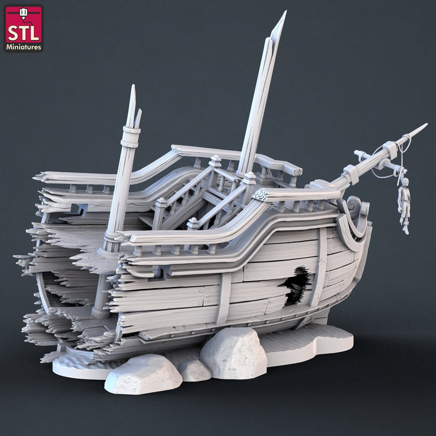 Pirate Set Vol. 2 by STL Miniatures