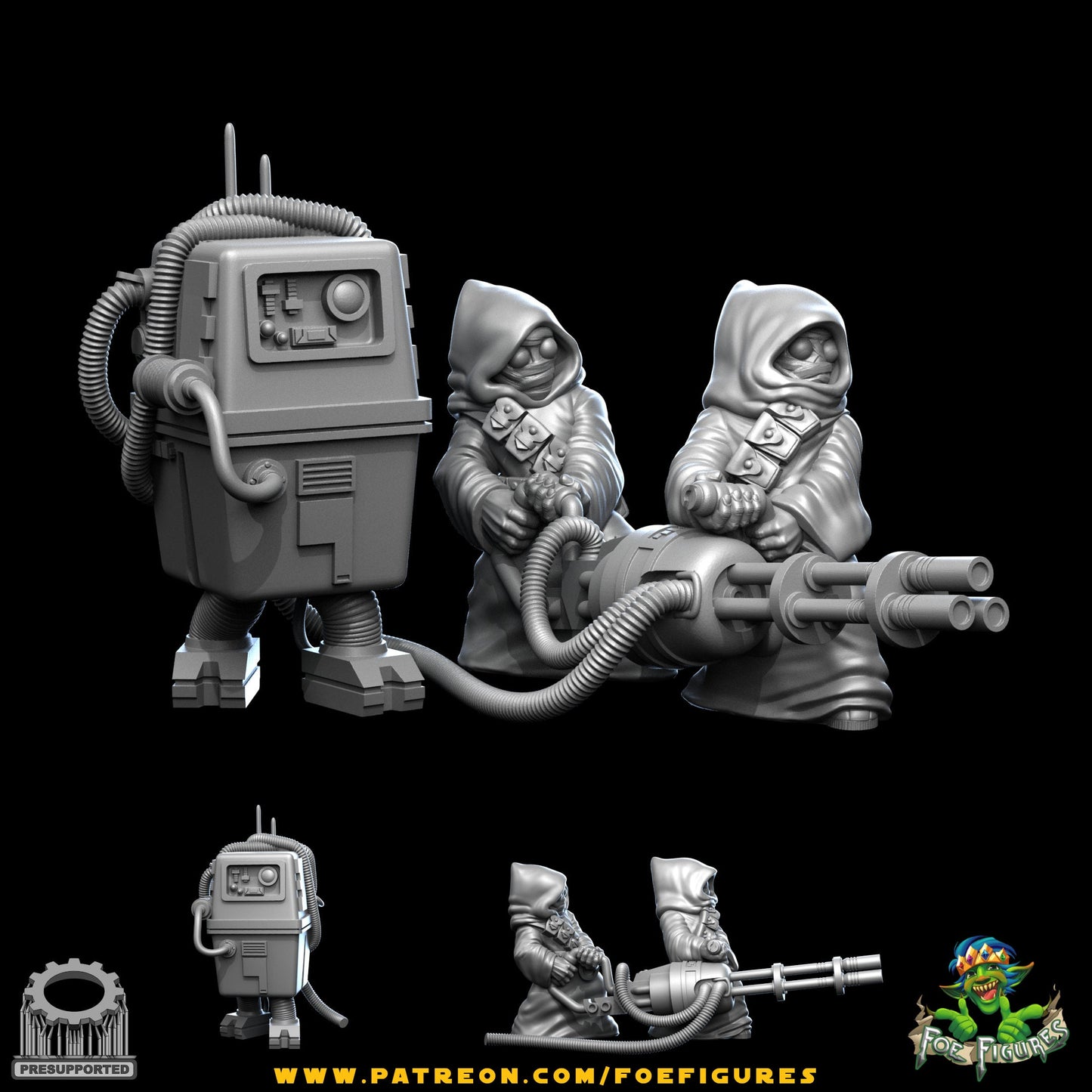 Javas and Robots by Foe Figures Miniatures