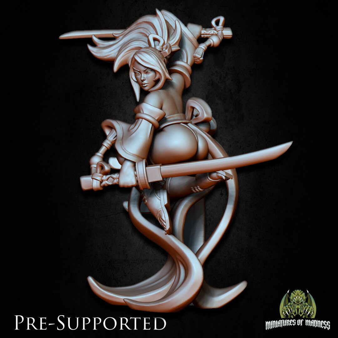 Kimiko The Kunoichi by Miniatures of Madness