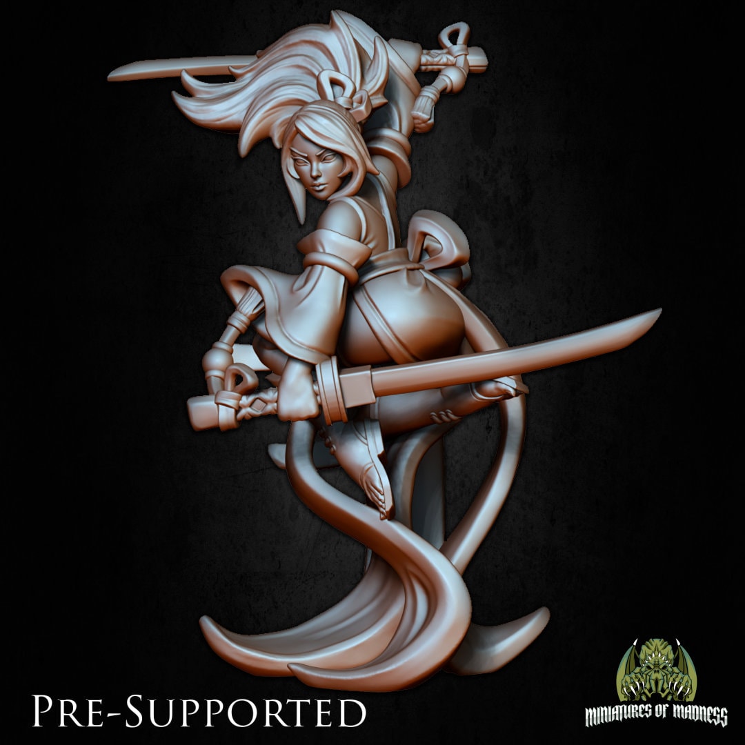 Kimiko The Kunoichi by Miniatures of Madness