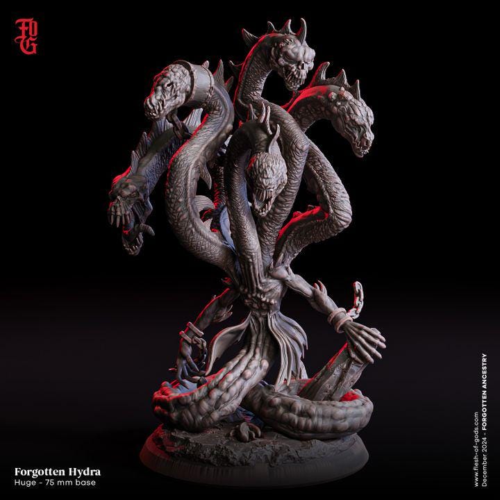 Forgotten Hydra from "Forgotten Ancestry" by Flesh of Gods Miniatures