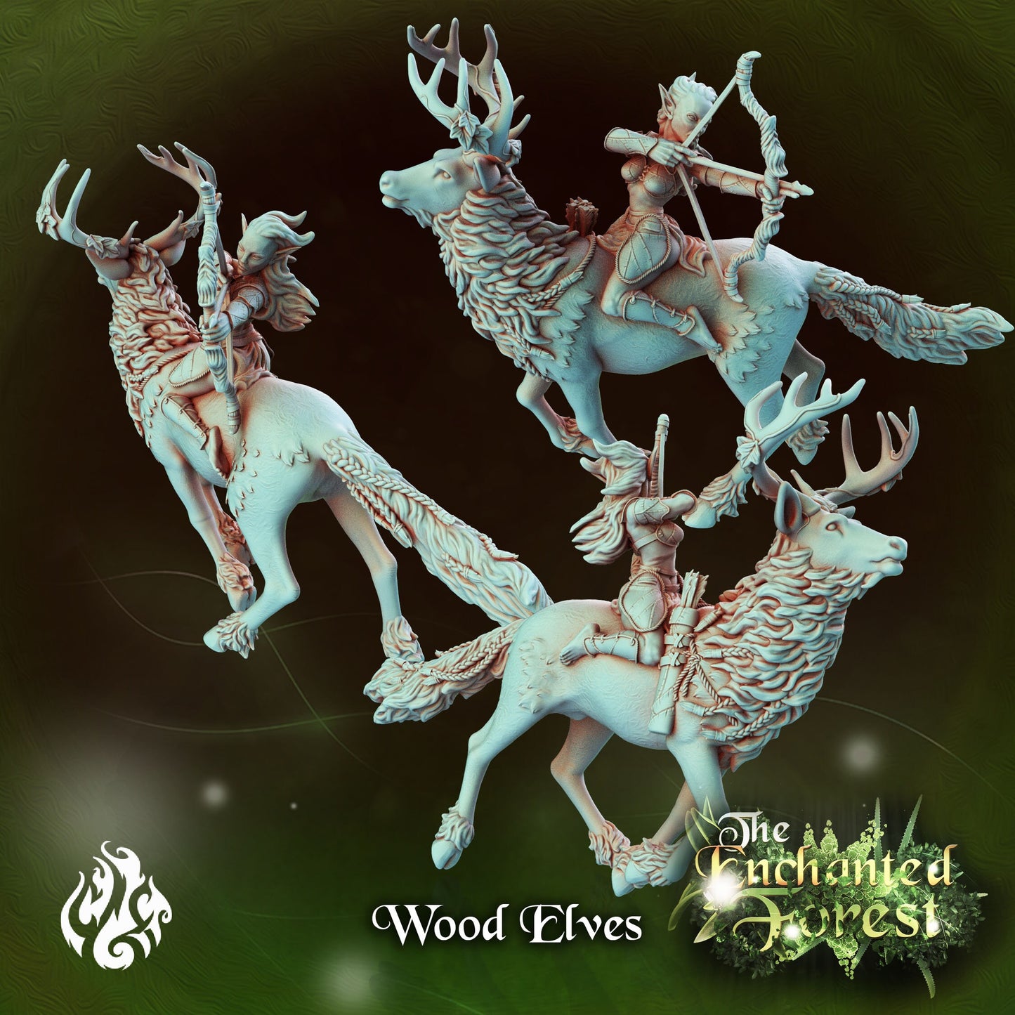 Wood Elves from "Enchanted Forest" by Crippled God Foundry
