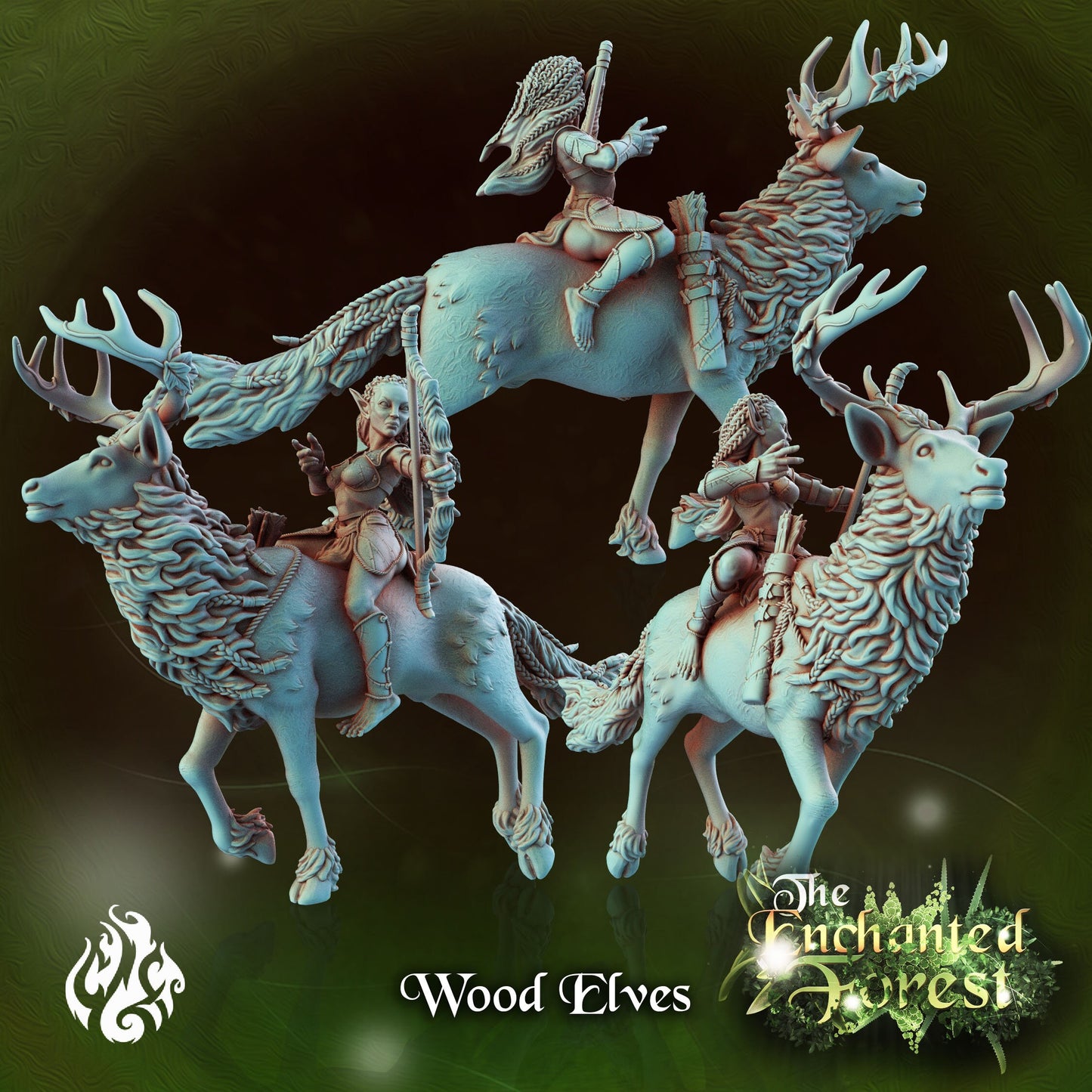 Wood Elves from "Enchanted Forest" by Crippled God Foundry