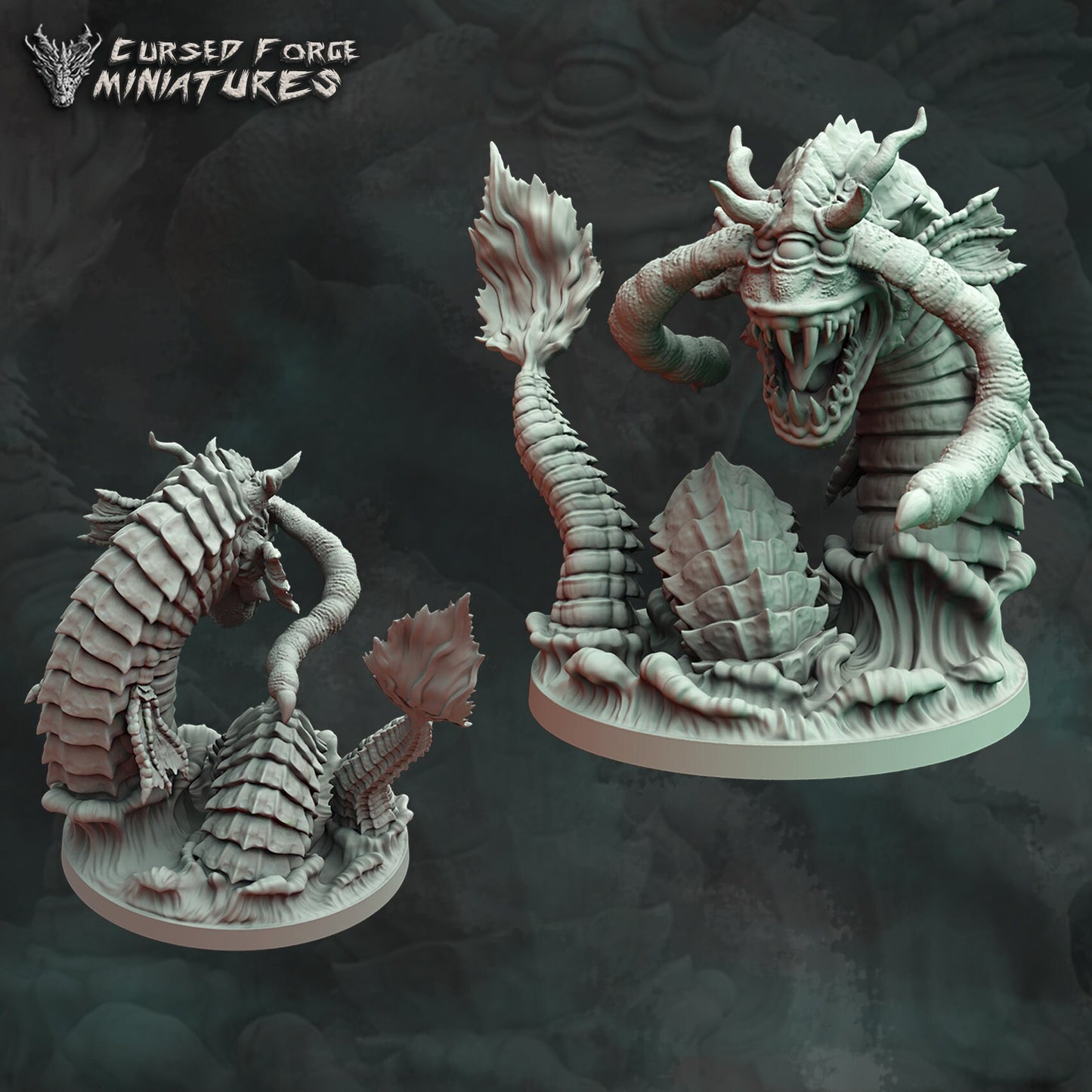 Aboleth by Cursed Forge Miniatures