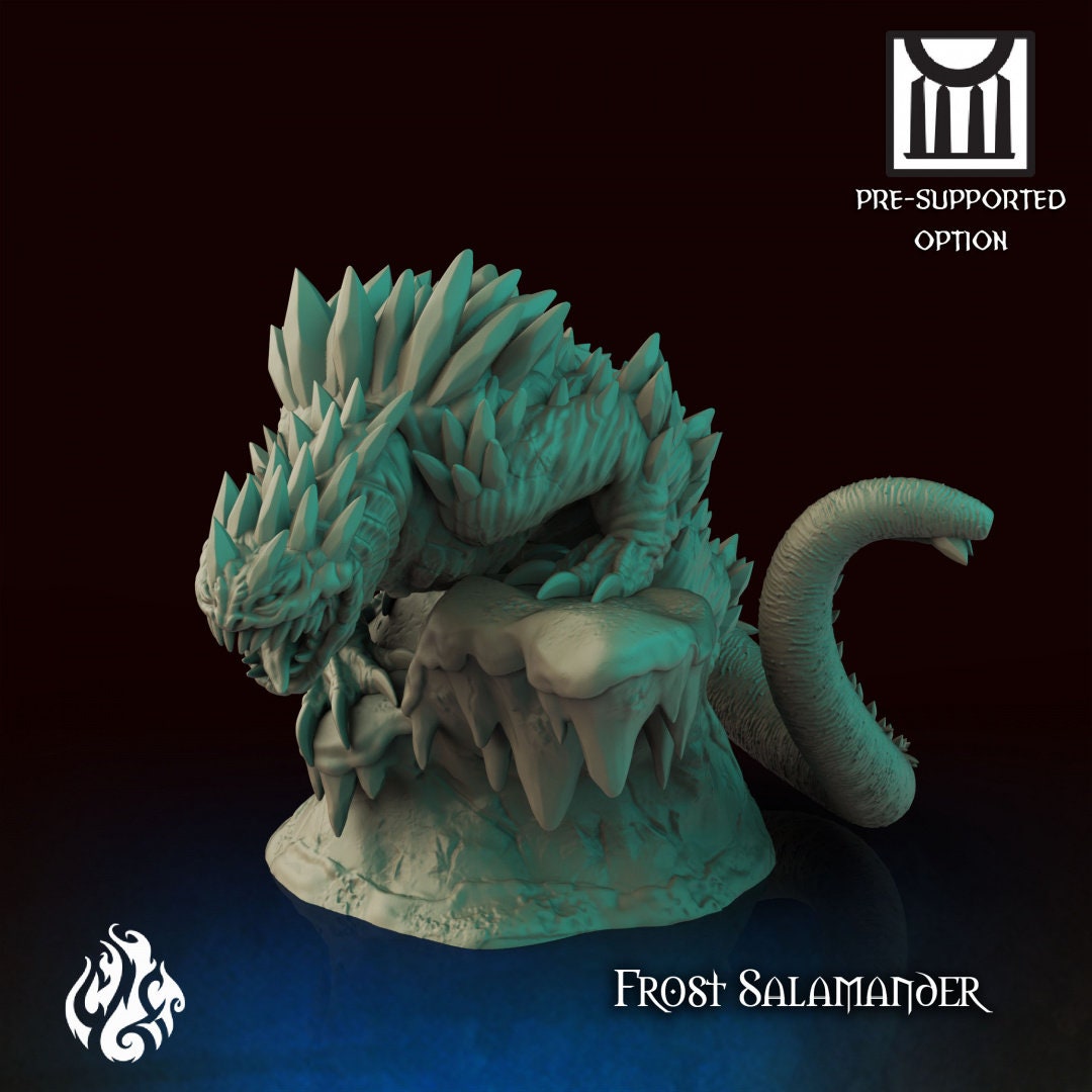 Frost Salamander from "Harsh North" by Crippled God Foundry