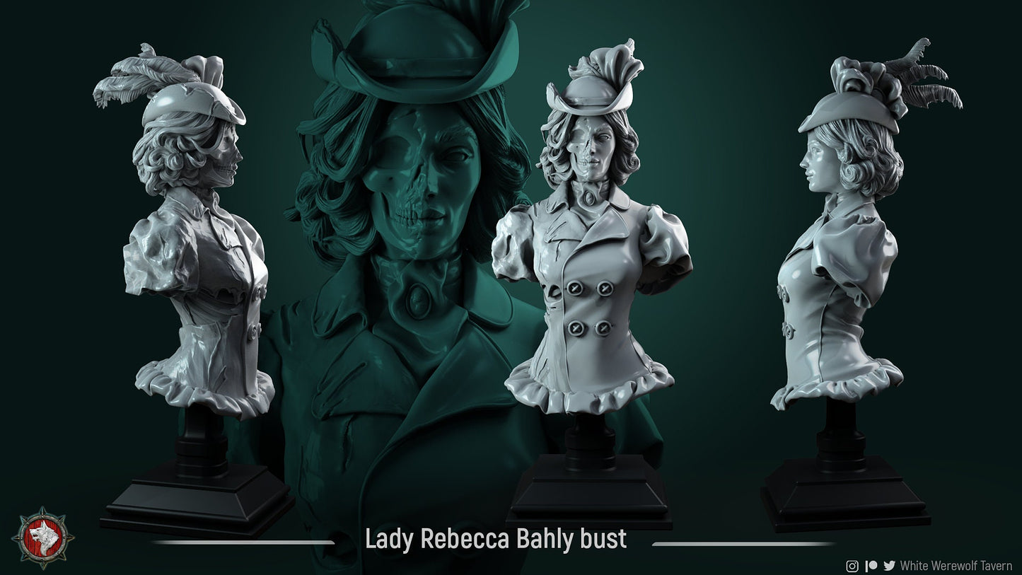Lady Rebecca Bahly Bust from "Cursed Mill" by White Werewolf Tavern