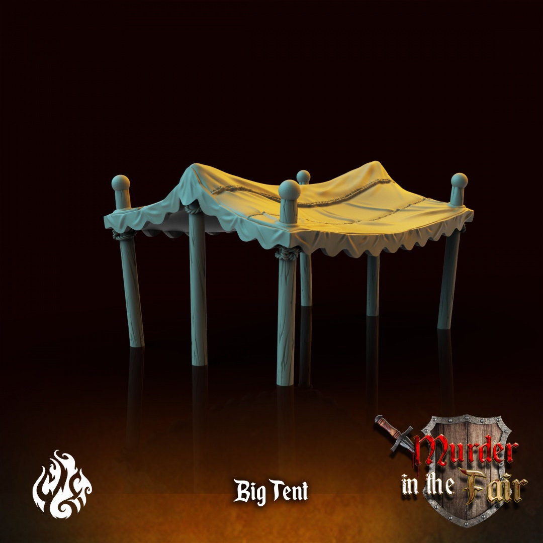 Jousting Arena Terrain Piece from "Murder in the Fair" by Crippled God Foundry