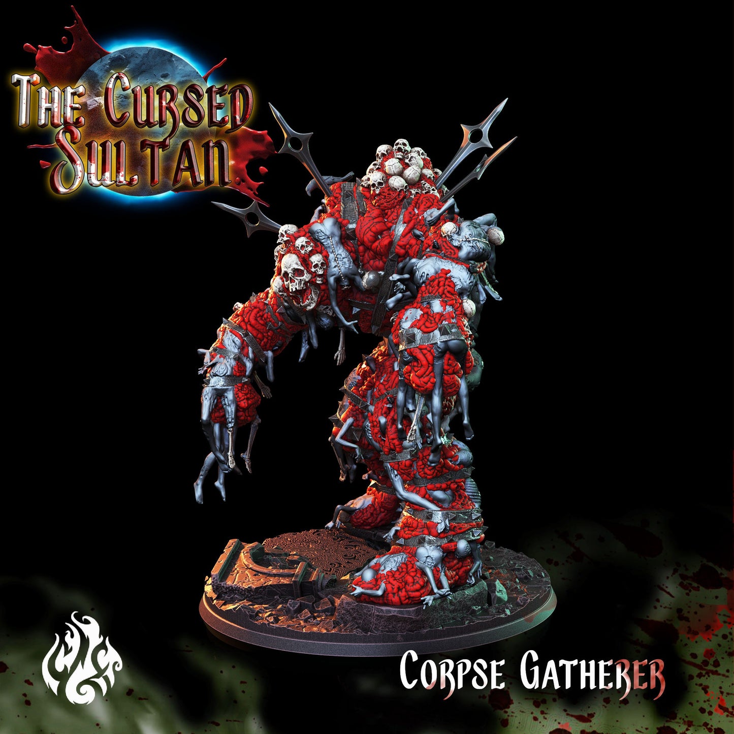 Corpse Gatherer from "Cursed Sultan" by Crippled God Foundry Miniatures