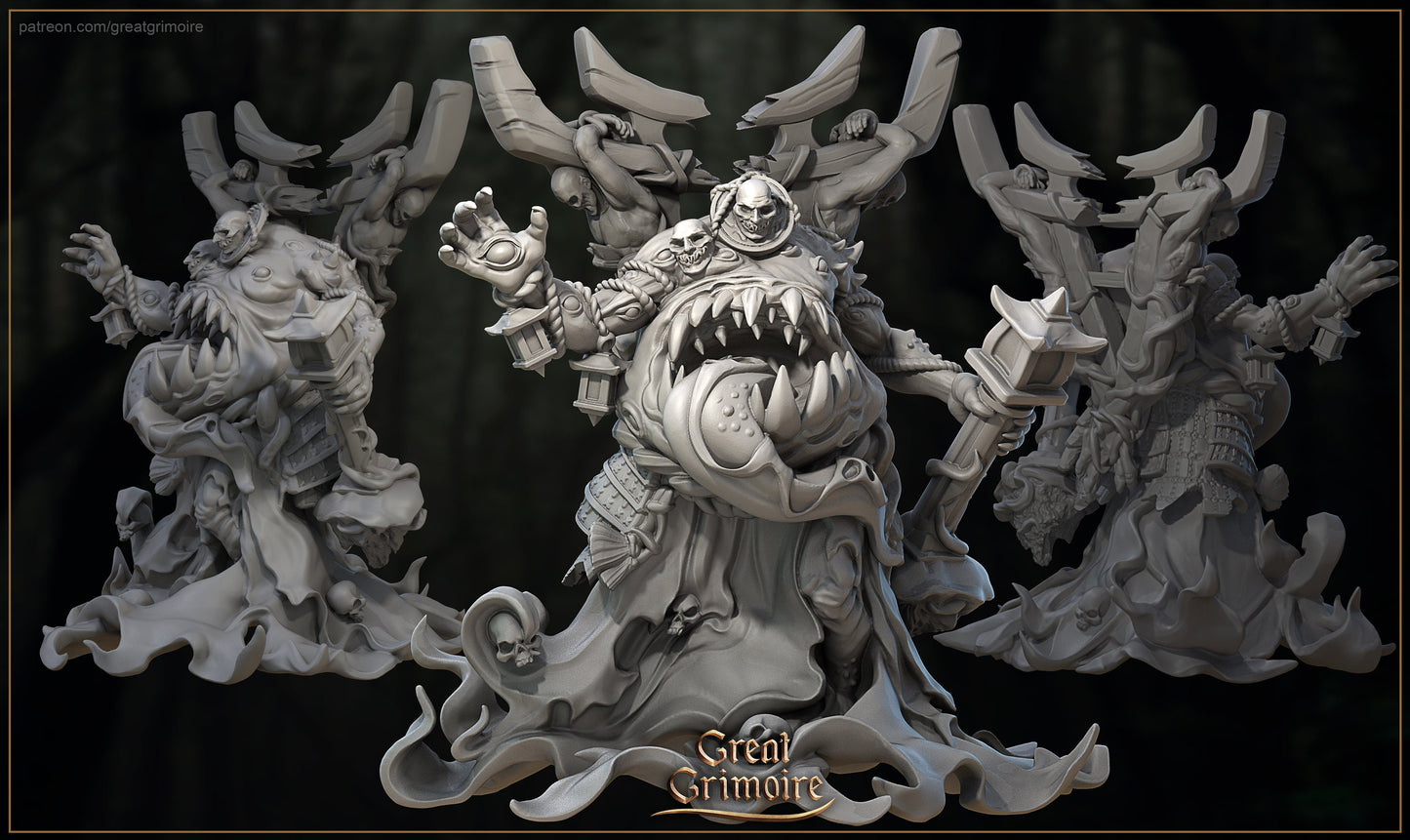 Shrine Keeper from "Shrine of Lost and Damned" by Great Grimoire Miniatures