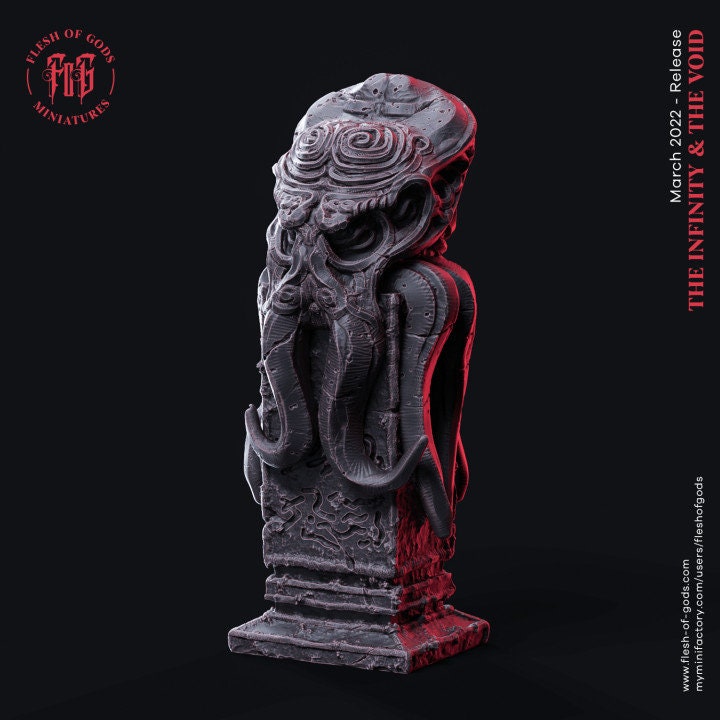 Terrain & Dungeon Dressings from "Infinity and Void" by Flesh of Gods Miniatures