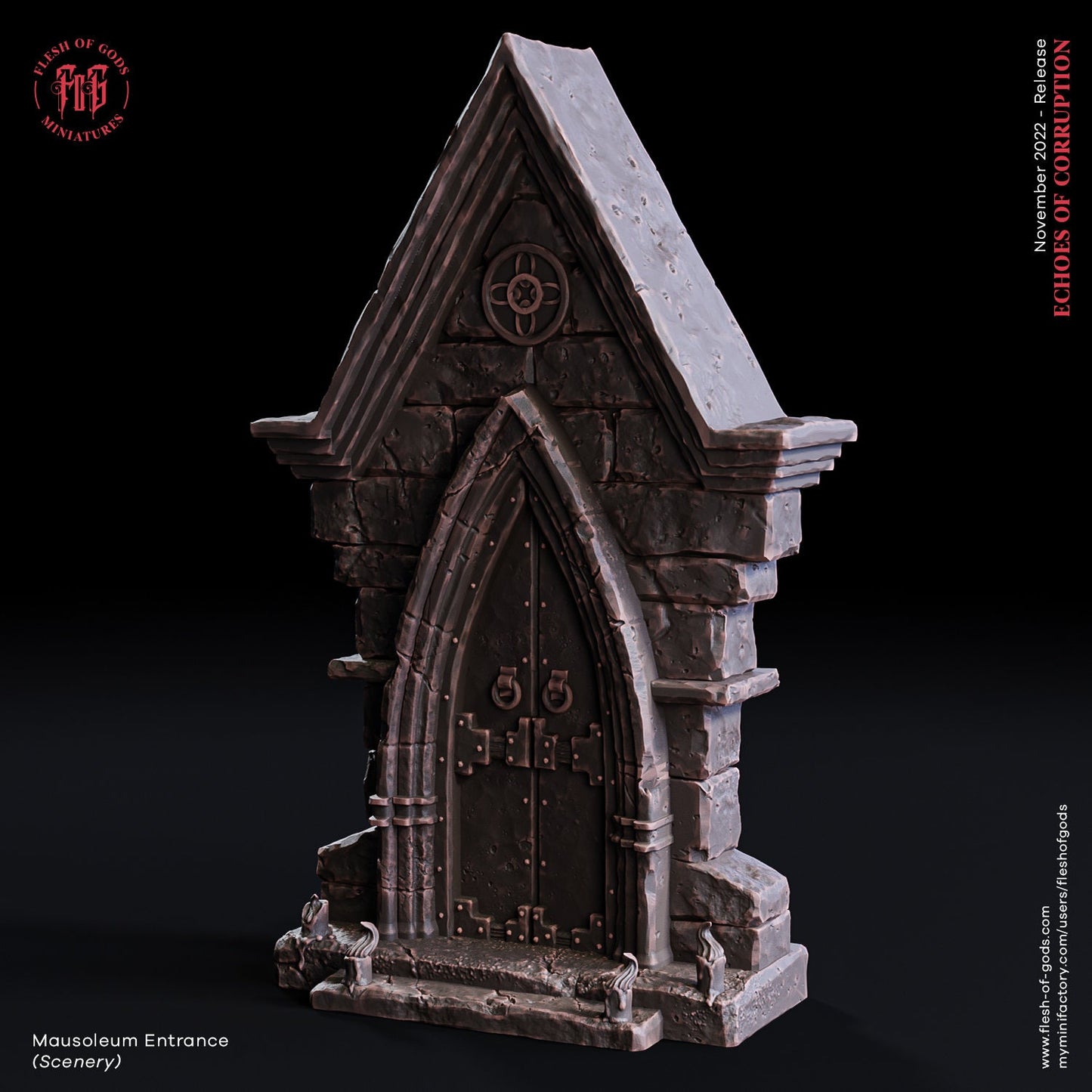 Scenery from "Echoes of Corruption" by Flesh of Gods Miniatures