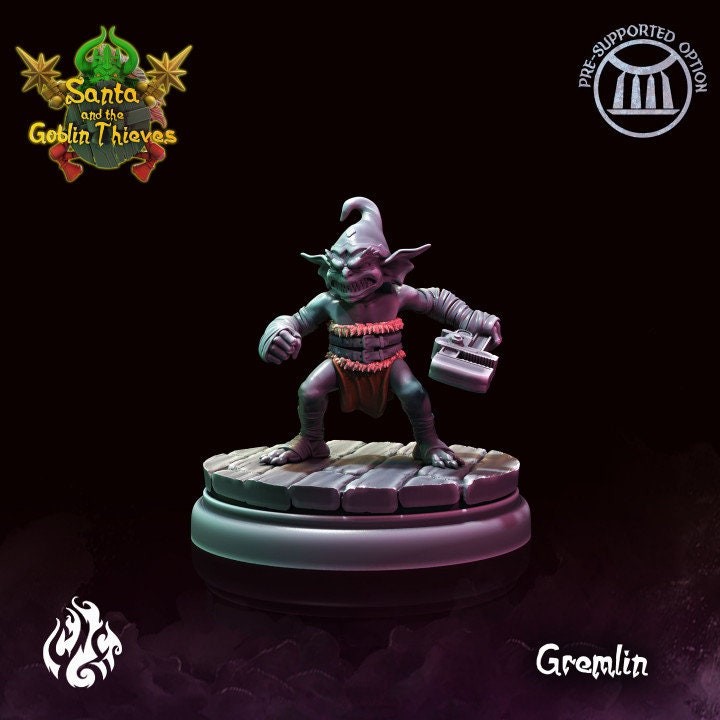 Santa & the Goblin Thieves Vol. 1 by Crippled God Miniatures